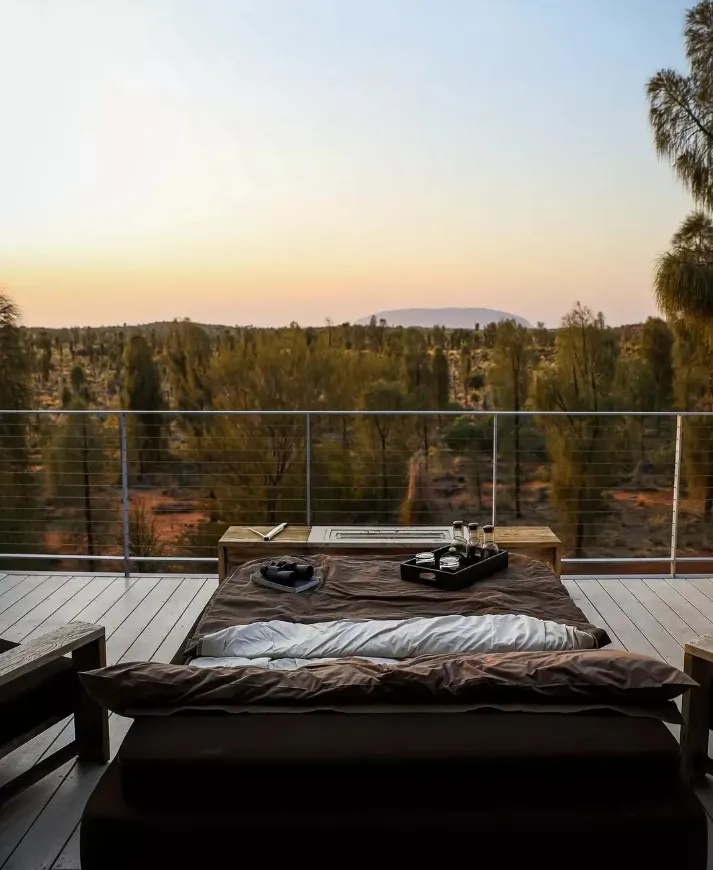 Glamping Experience at Uluru