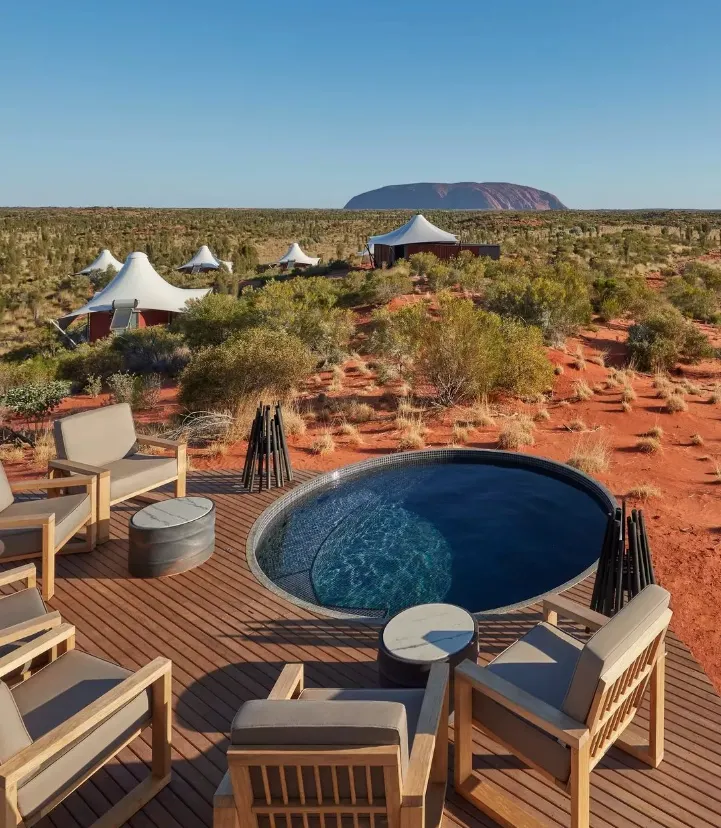 Glamping in Uluru
