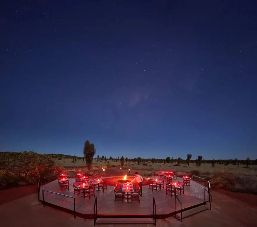 Moonlit Dinner in the Desert