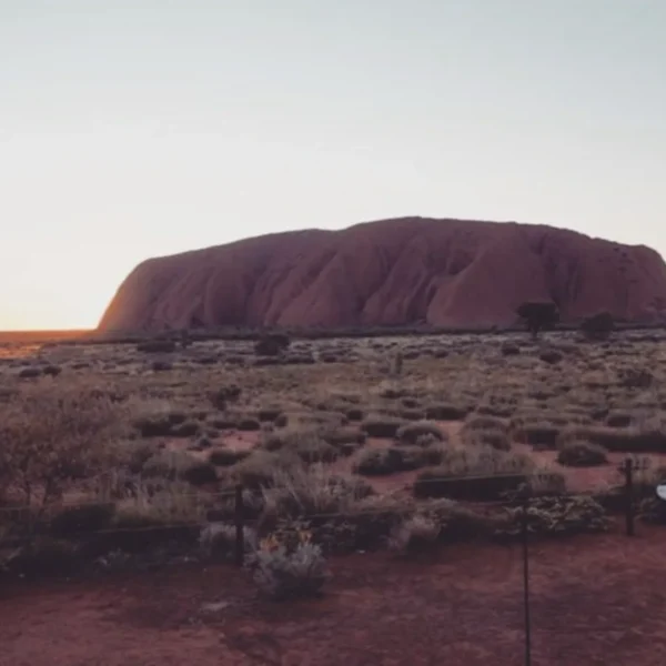 Uluru sunset