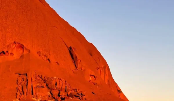 History of the formation of Uluru